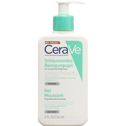 Cerave Foaming cleaning gel dispenser 236ml