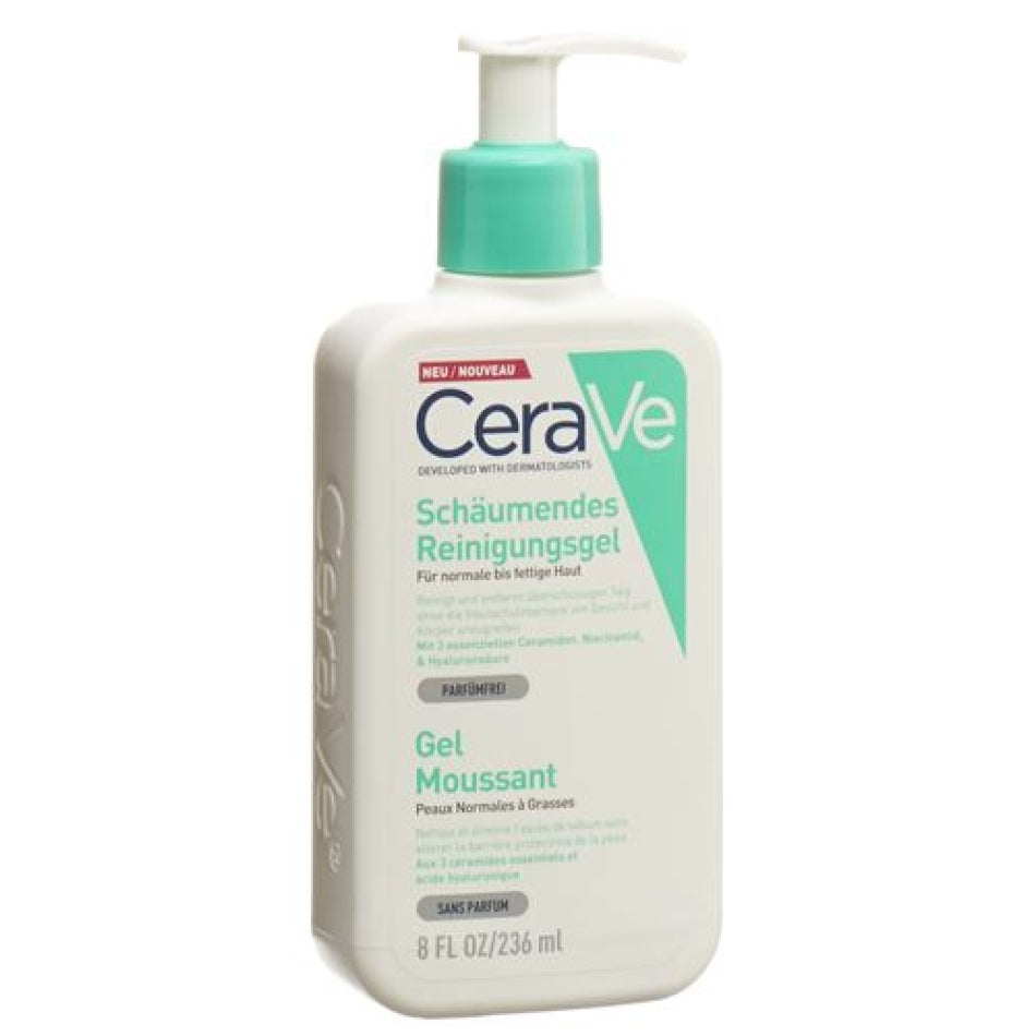 Cerave Foaming cleaning gel dispenser 236ml