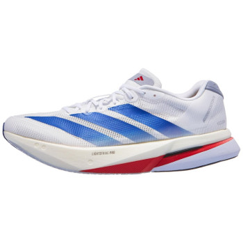 adidas adizero Boston 13 Men's Shoes White/Blue/Silver
