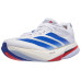 adidas adizero Boston 13 Men's Shoes White/Blue/Silver
