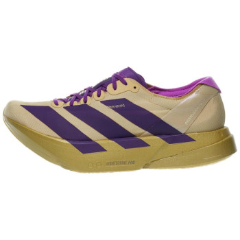 adidas adizero Adios Pro 4 Men's Shoes Sand/Purple/Gold
