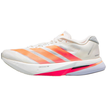 adidas adizero Boston 13 Men's Shoes White/Orange/Grey
