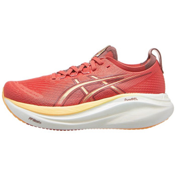 ASICS Gel Nimbus 27 Women's Shoes Dark Pink Clay/Orange
