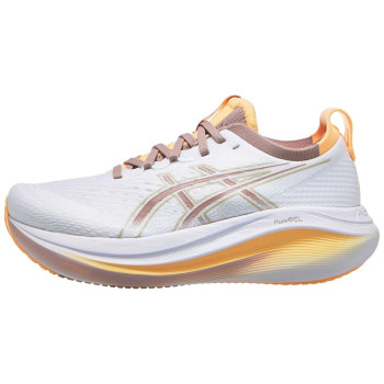 ASICS Gel Nimbus 27 Women's Shoes White/Fawn
