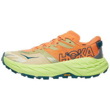 HOKA Speedgoat 7 Women's Shoes Persimmon/Neon Yuzu
