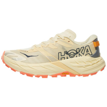 HOKA Speedgoat 7 Women's Shoes Vintage Yellow/Neon Flam
