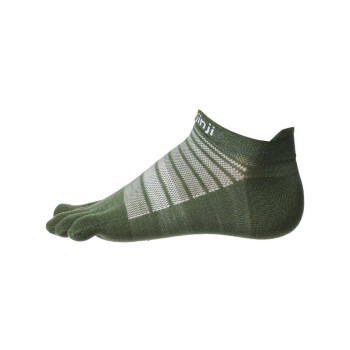 Injinji Run Lightweight No-Show Wool Socks
