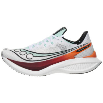 Saucony Endorphin Pro 5 Men's Shoes White/Crimson
