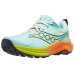 Saucony Peregrine 16 Women's Shoes Aqua/Citron
